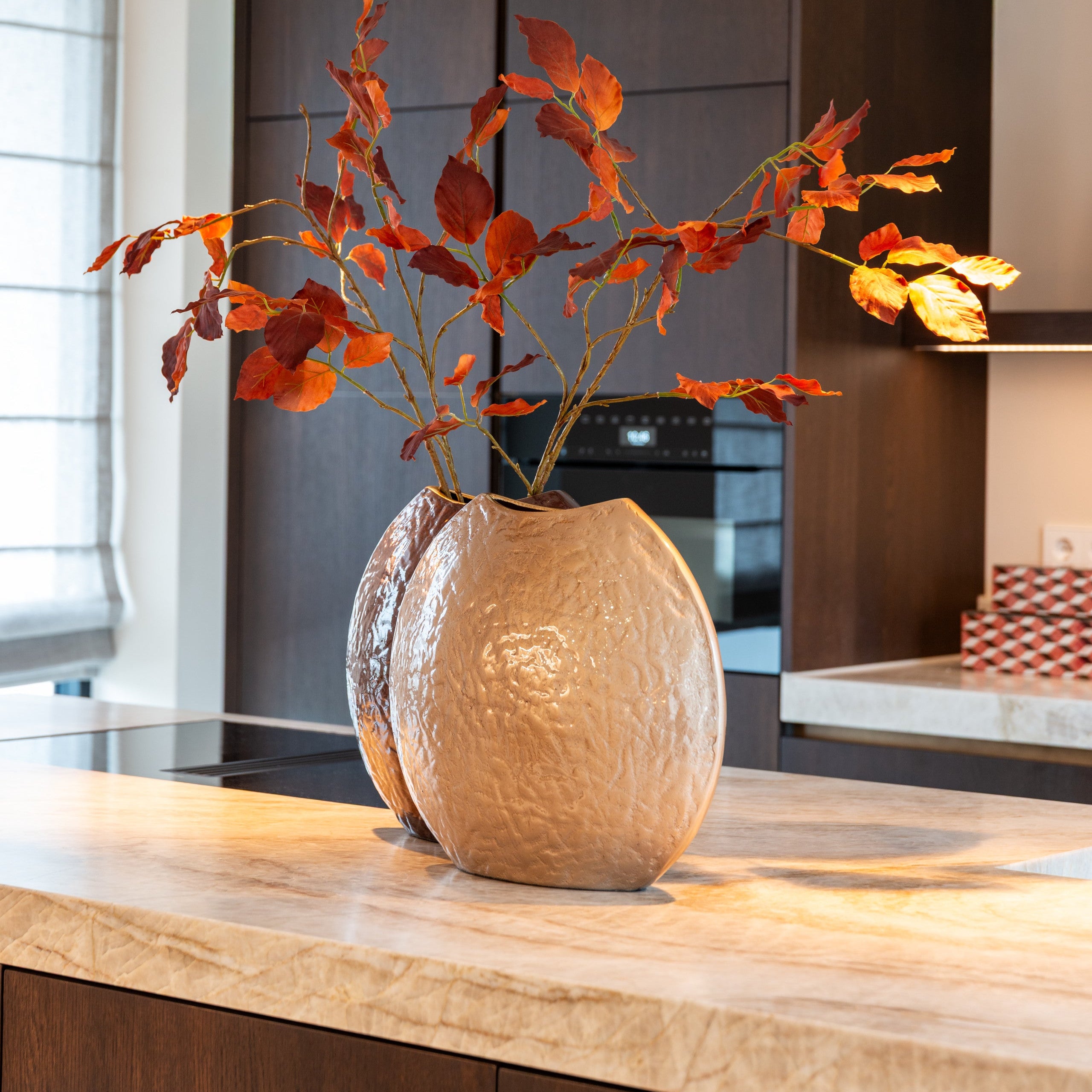 Vase Jony dark brown by Richmond Interiors