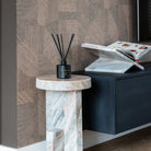 Belicia Blush Beige Marble Bookstand by Richmond Interiors