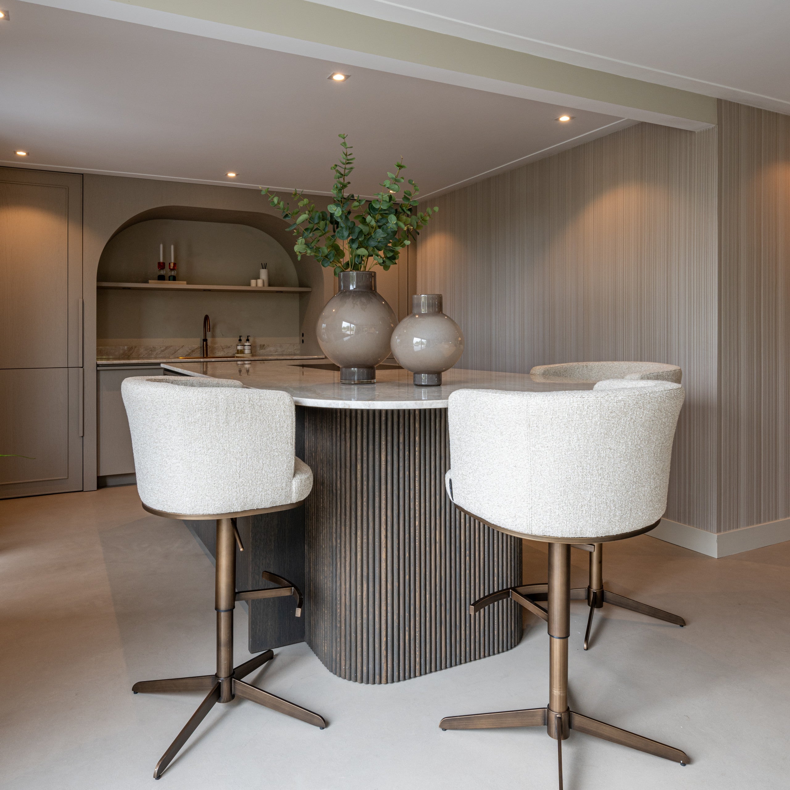 Vase Celina brown small by Richmond Interiors