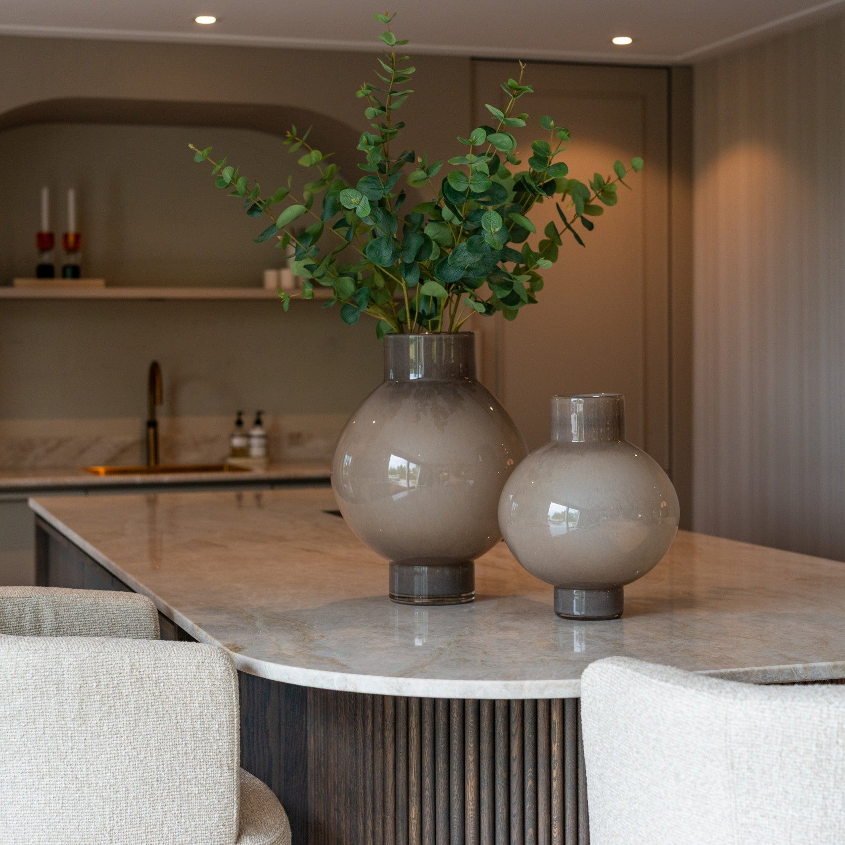Vase Celina brown small by Richmond Interiors