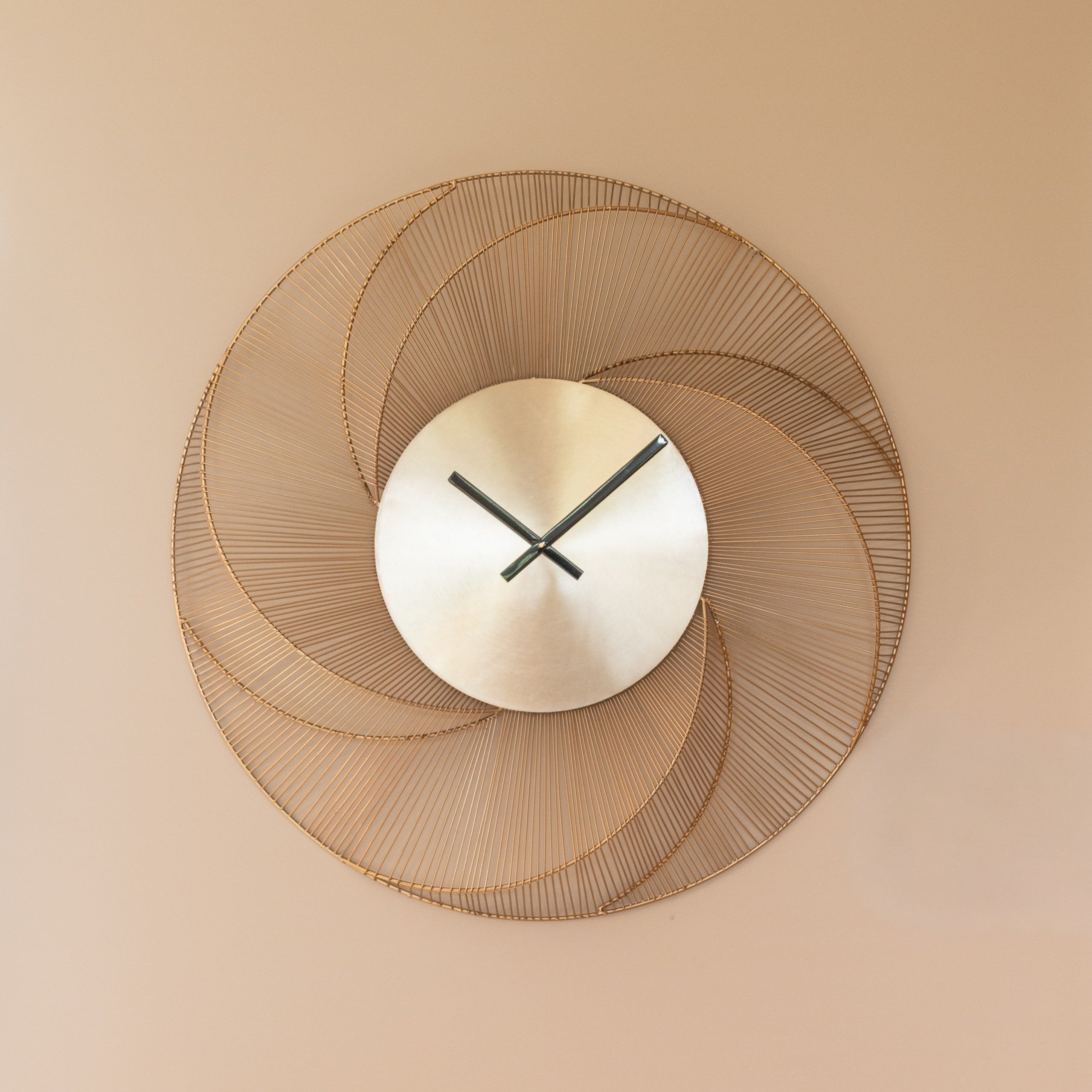 Clock Denver gold by Richmond Interiors