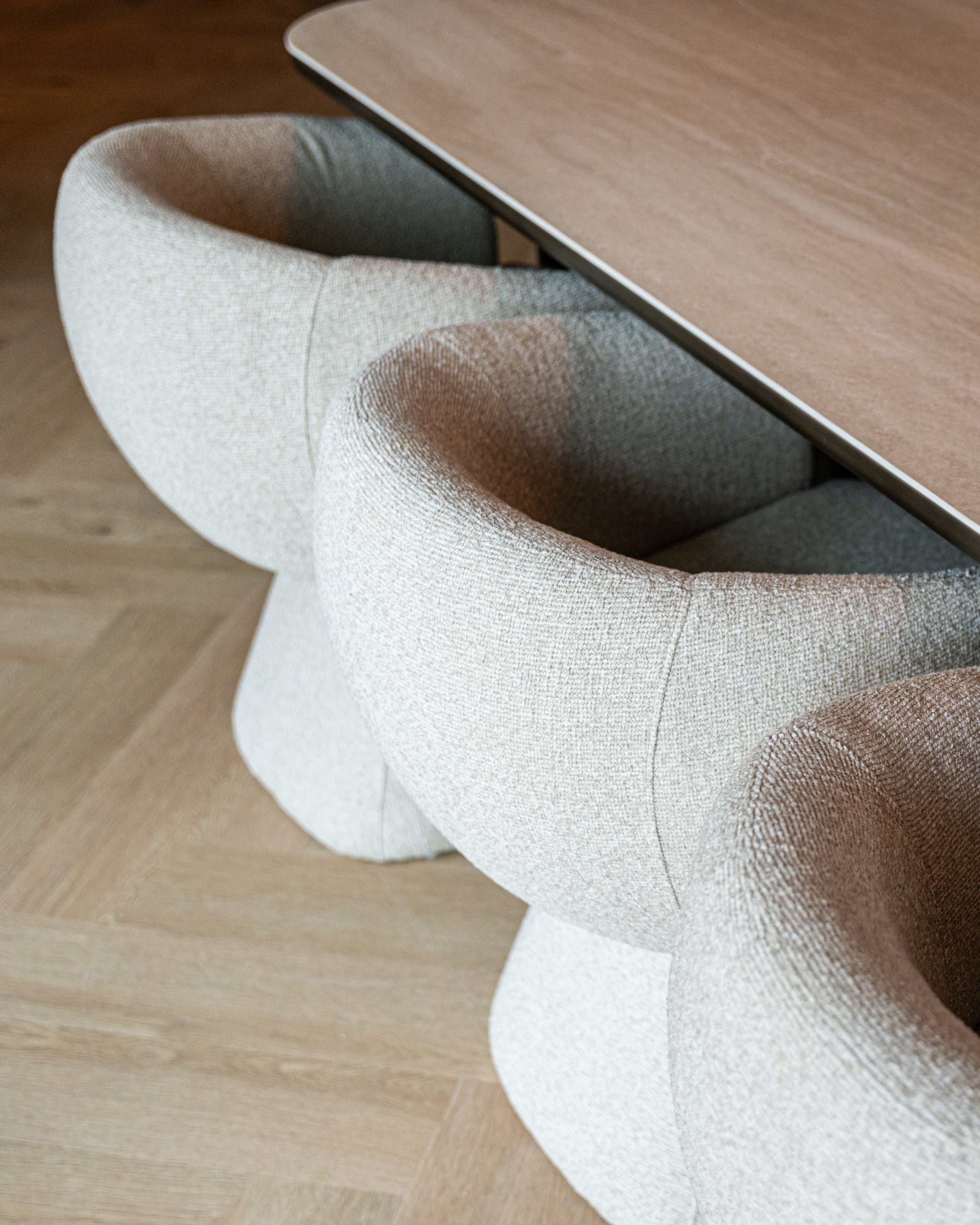 Dining chair Quiriro biscotti swivel by Richmond Interiors