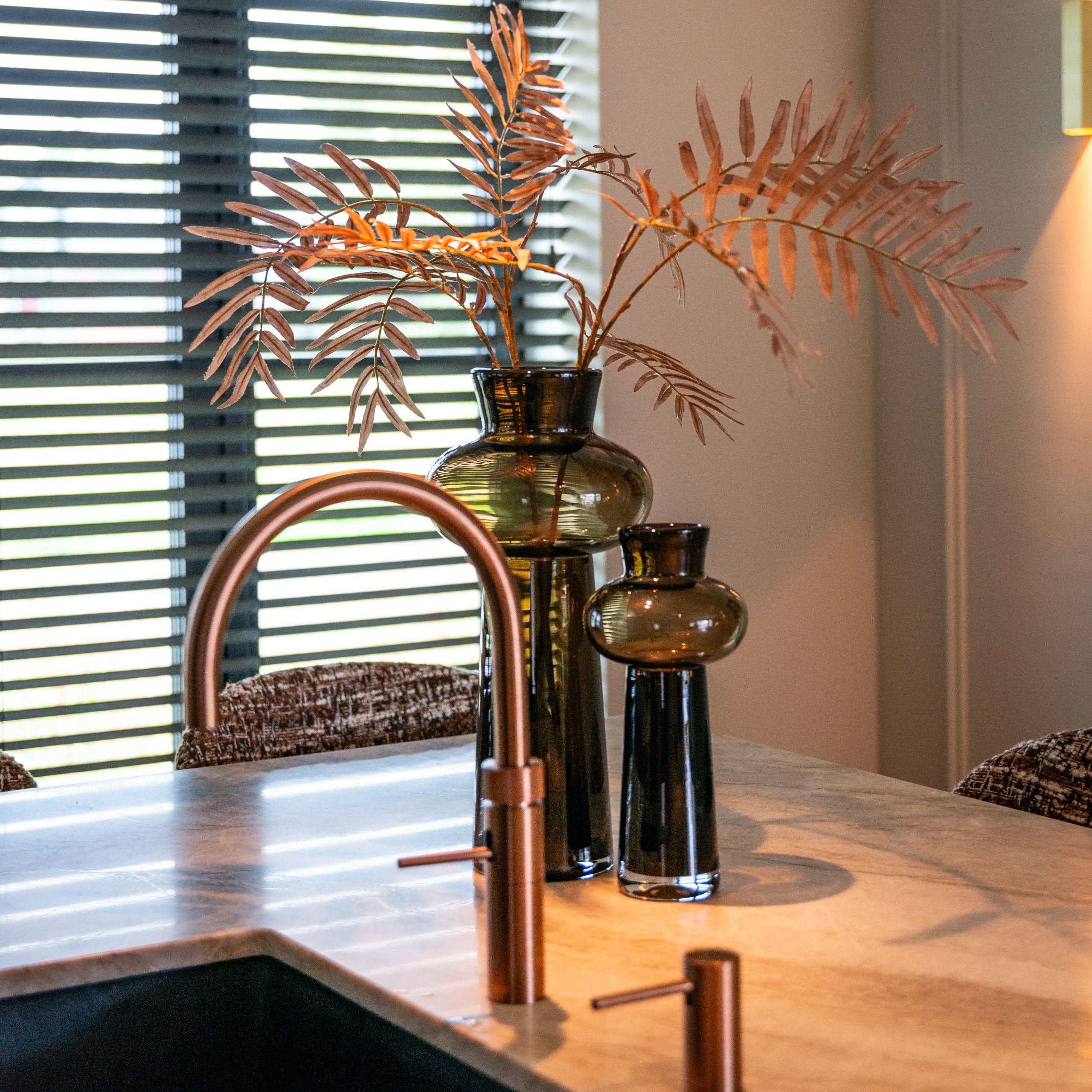 Vase Jamey brown small by Richmond Interiors