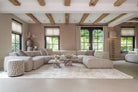 Pouffe & Footstool Lexie terra 45Ø by Richmond Interiors