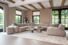 Pouffe & Footstool Lexie cream 45Ø by Richmond Interiors