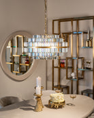 Dining chair Olivia biscotti swivel by Richmond Interiors
