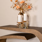 Console Alhambra brushed gold by Richmond Interiors
