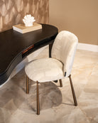 Dining chair Lana beige graffic (Set of 2) by Richmond Interiors