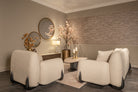 Lounge chair Godiva biscotti by Richmond Interiors