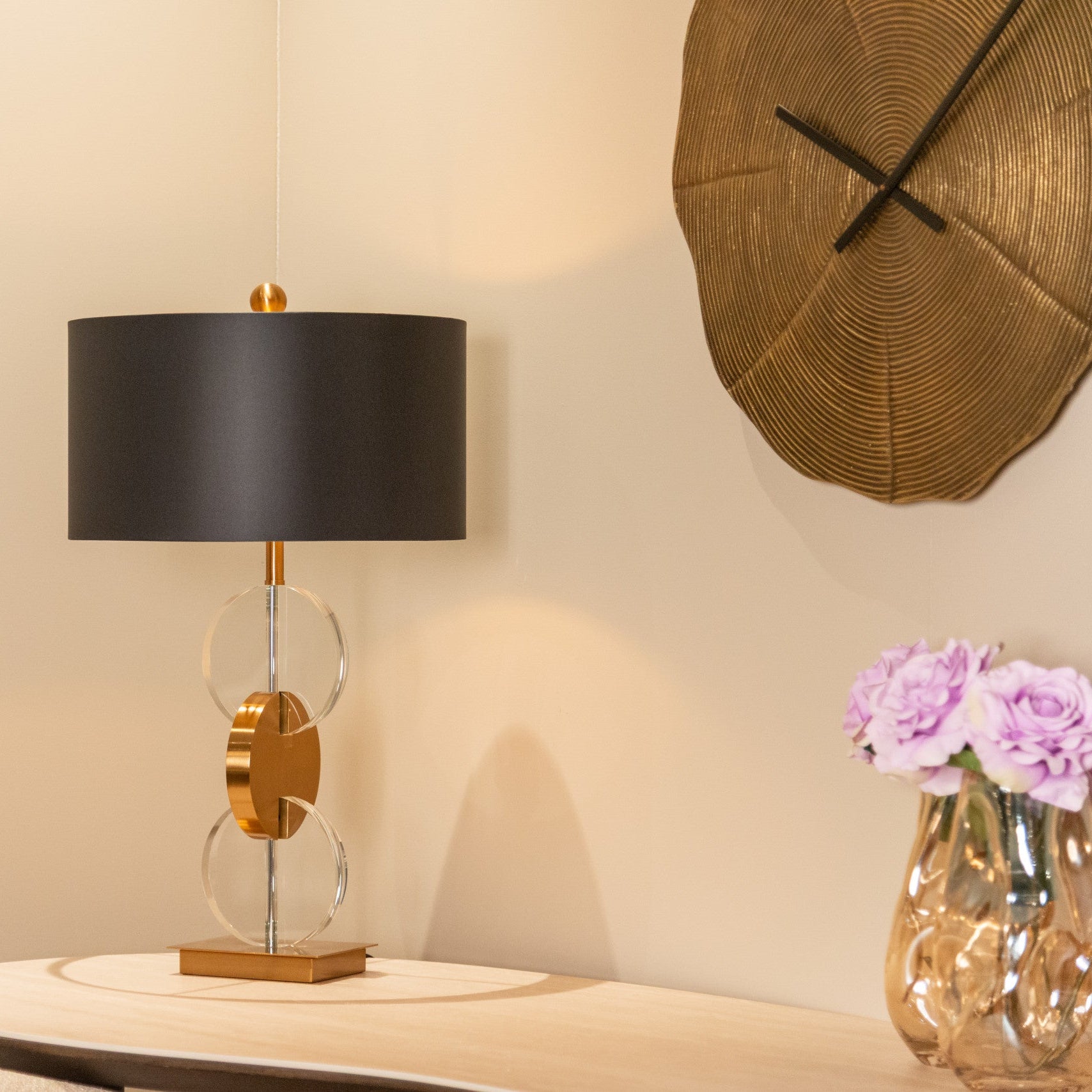 Clock Alien gold by Richmond Interiors