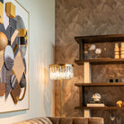 3D Block Black & Gold Wall art by Richmond Interiors