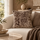 Spoton Velvet Cushion - Chocolate Malini
