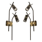 Sterling Antique Brass Wall Light by RV Astley