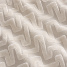 Summit Ivory Cut Velvet Cushion Malini