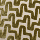 Summit Olive Cut Velvet Cushion Malini