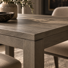 Lucca Grey Oak 8 Seater Dining Table by Berkeley Designs