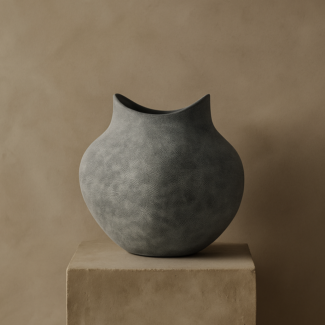 Tuber Ceramic Pot by Tommy Franks