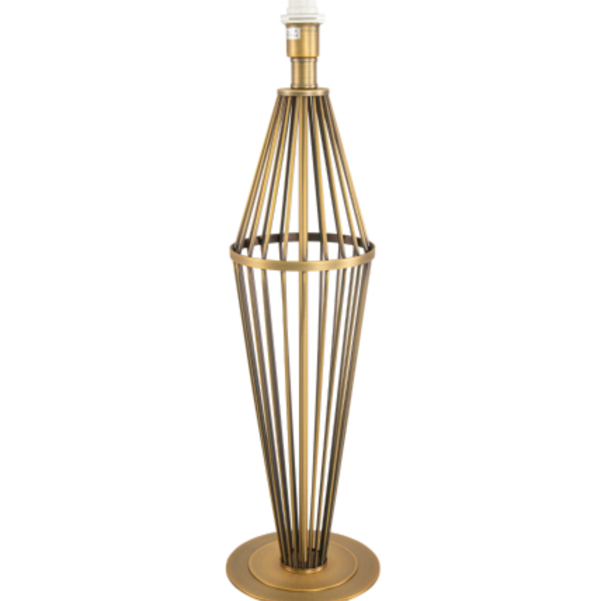 Macy Antique Brass Table Lamp Base Only RV Astley