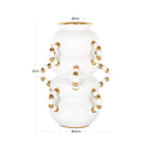 Vase Pippy white small by Richmond Interiors