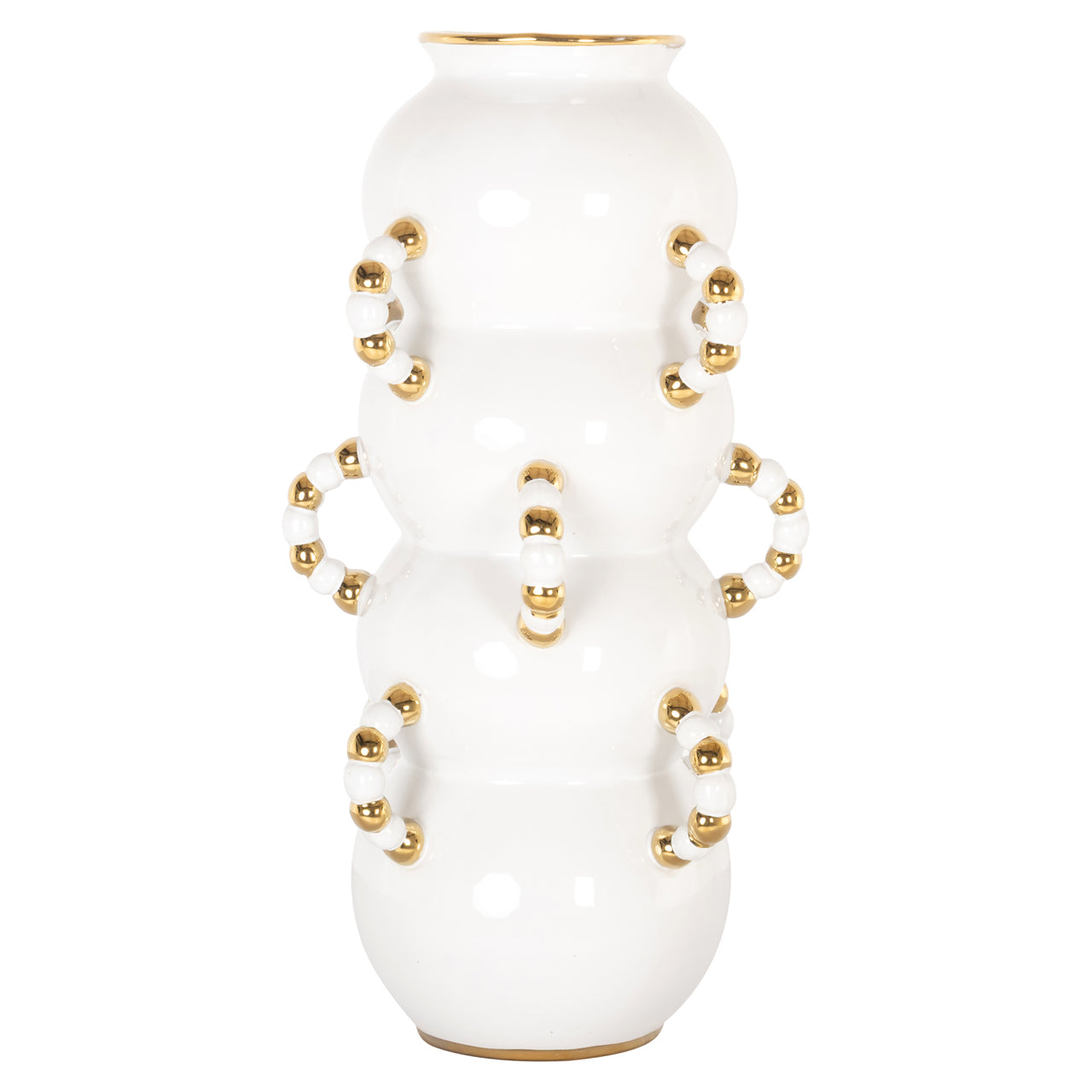 Vase Pippy white large by Richmond Interiors
