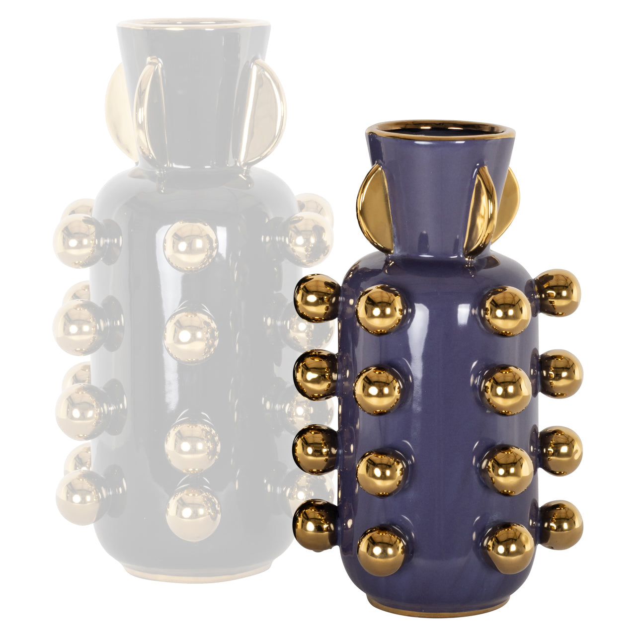 Vase Zalia purple small by Richmond Interiors