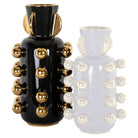 Vase Zalia black large by Richmond Interiors