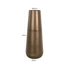Vase Kenza brass antique small by Richmond Interiors