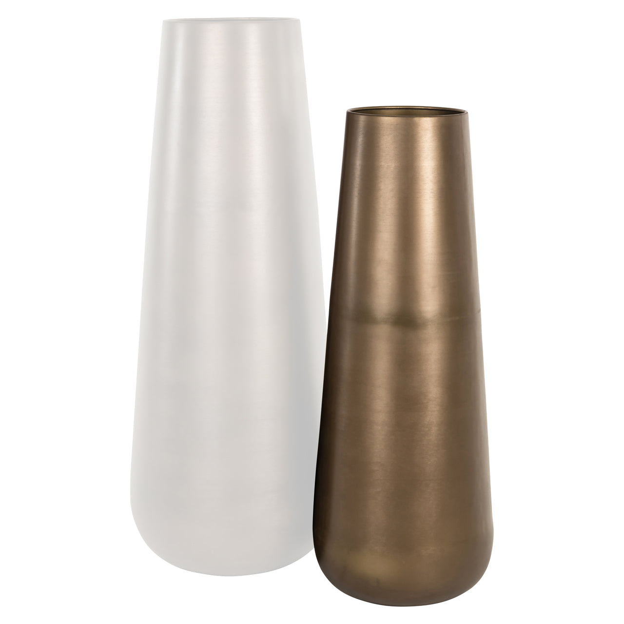 Vase Kenza brass antique small by Richmond Interiors