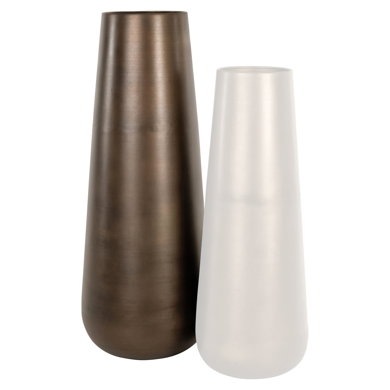 Vase Kenza brass antique large by Richmond Interiors
