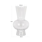 Vase Kyan clear transparent by Richmond Interiors