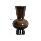 Vase Zaya brown by Richmond Interiors