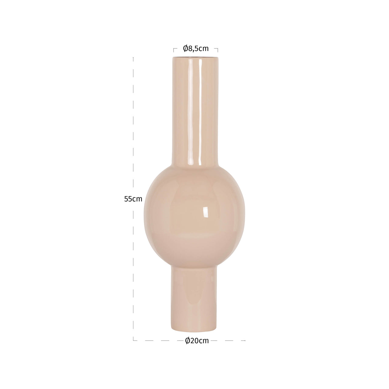 Vase Novee tapioca by Richmond Interiors