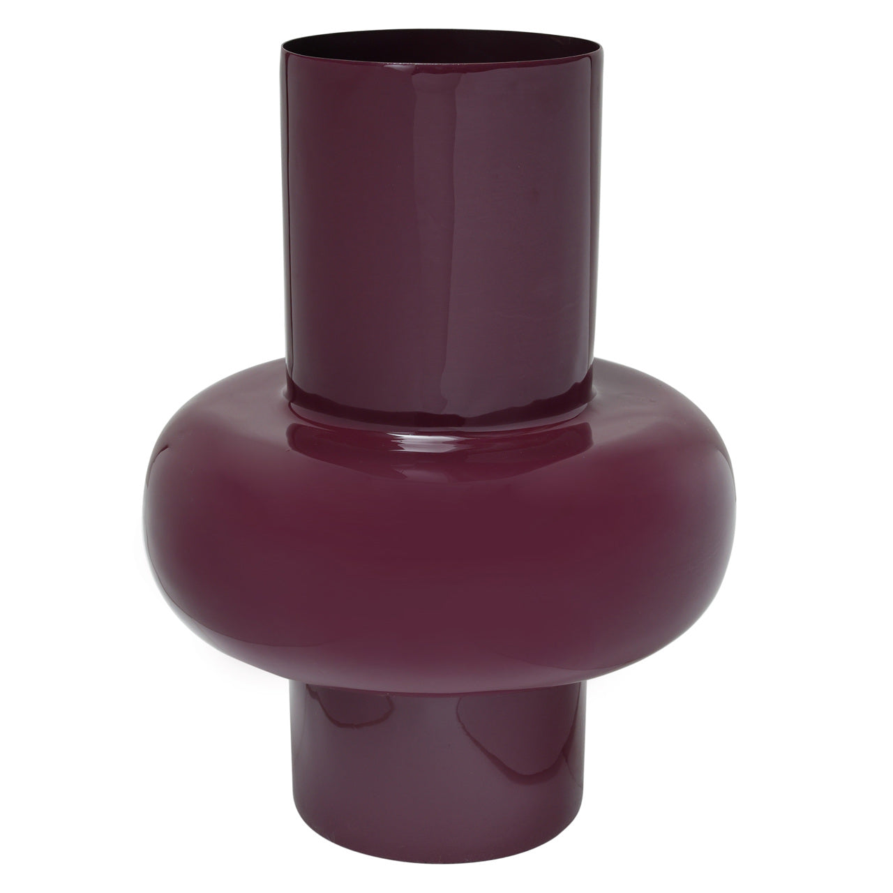 Vase Ashlyn burgundy small by Richmond Interiors