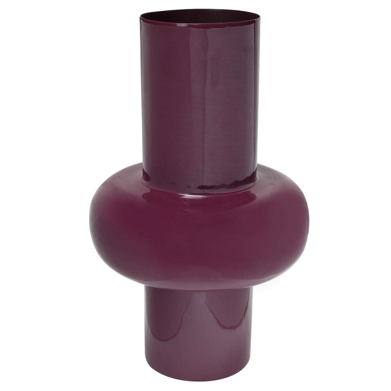 Vase Ashlyn burgundy large by Richmond Interiors