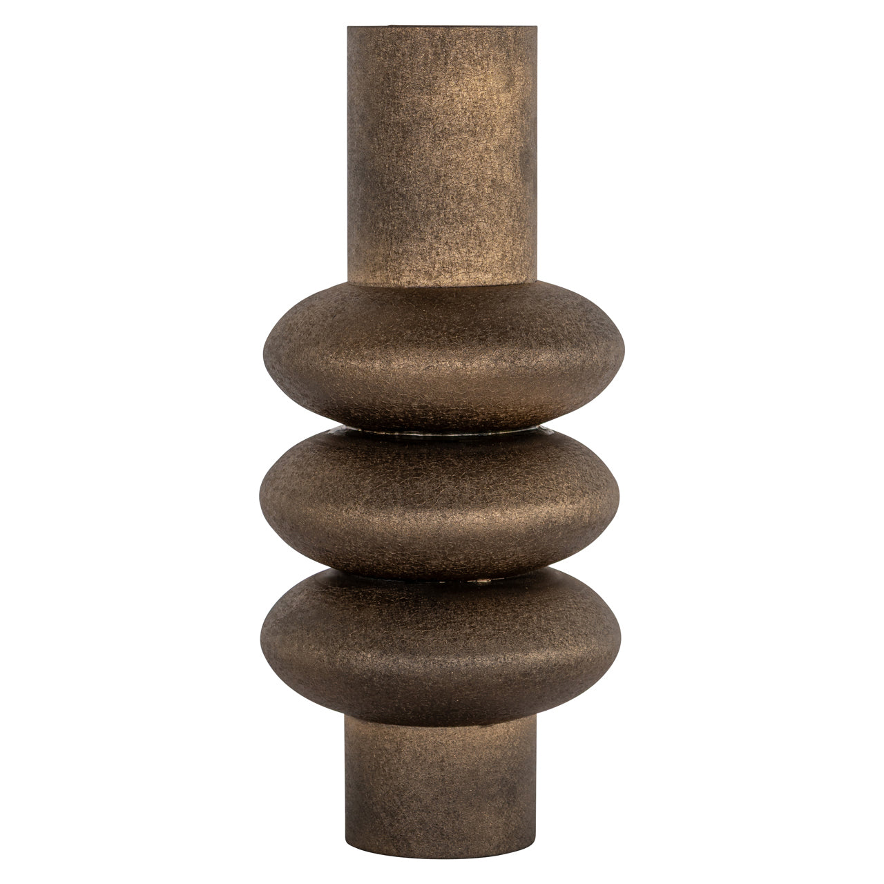 Vase Megan brass antique by Richmond Interiors