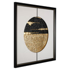 Wall art Moon black/gold by Richmond Interiors