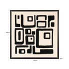 Shanita Black & White Wall art by Richmond Interiors
