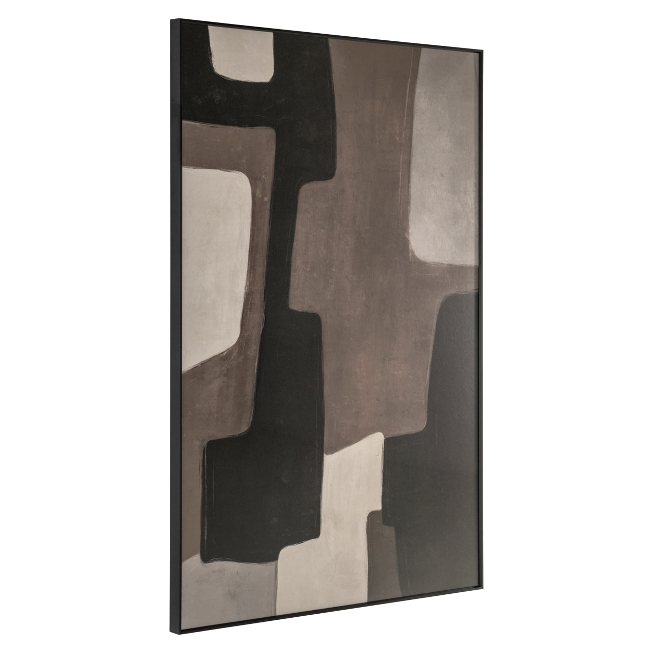 Mirage Brown Wall Art - Left by Richmond Interiors
