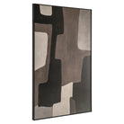 Mirage Brown Wall Art - Left by Richmond Interiors