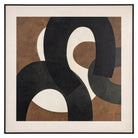 Euphoria Brown Wall Art - Left by Richmond Interiors