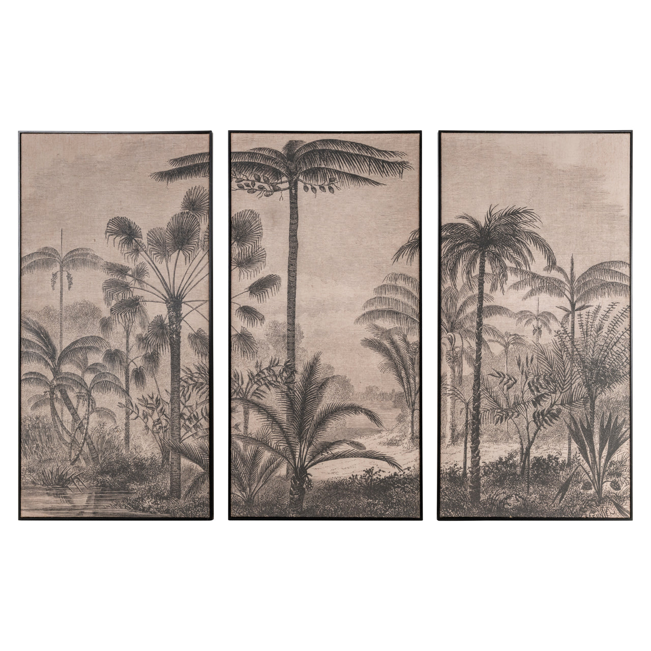 Rhapsody Brown Wall Art (Set of 3) by Richmond Interiors