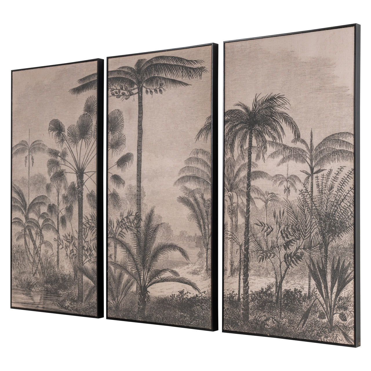 Rhapsody Brown Wall Art (Set of 3) by Richmond Interiors