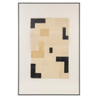 Vortex Beige Wall Art - Left by Richmond Interiors