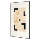 Vortex Beige Wall Art - Left by Richmond Interiors