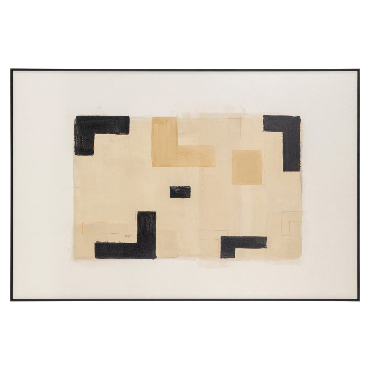 Vortex Beige Wall Art - Left by Richmond Interiors