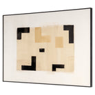 Vortex Beige Wall Art - Left by Richmond Interiors