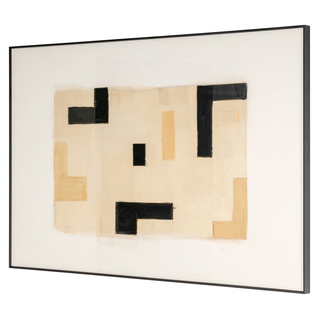 Vortex Beige Wall Art - Right by Richmond Interiors