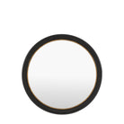Pisa Black Round Mirror by Abode