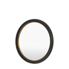 Pisa Black Round Mirror by Abode