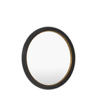 Pisa Black Round Mirror by Abode